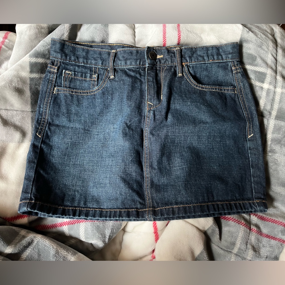 Mini Jean skirt